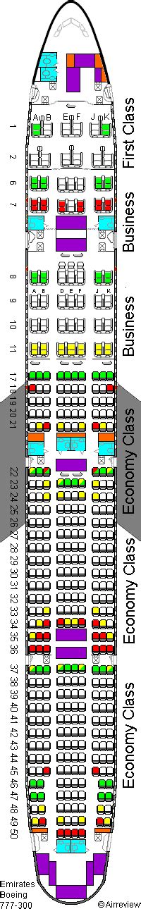 emirates ek771 seating plan